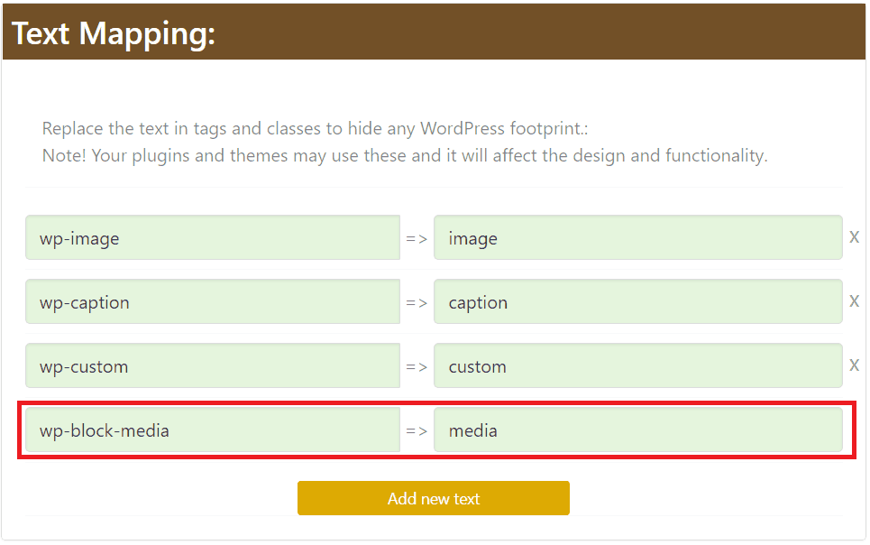 Hide Gutenberg Blocks