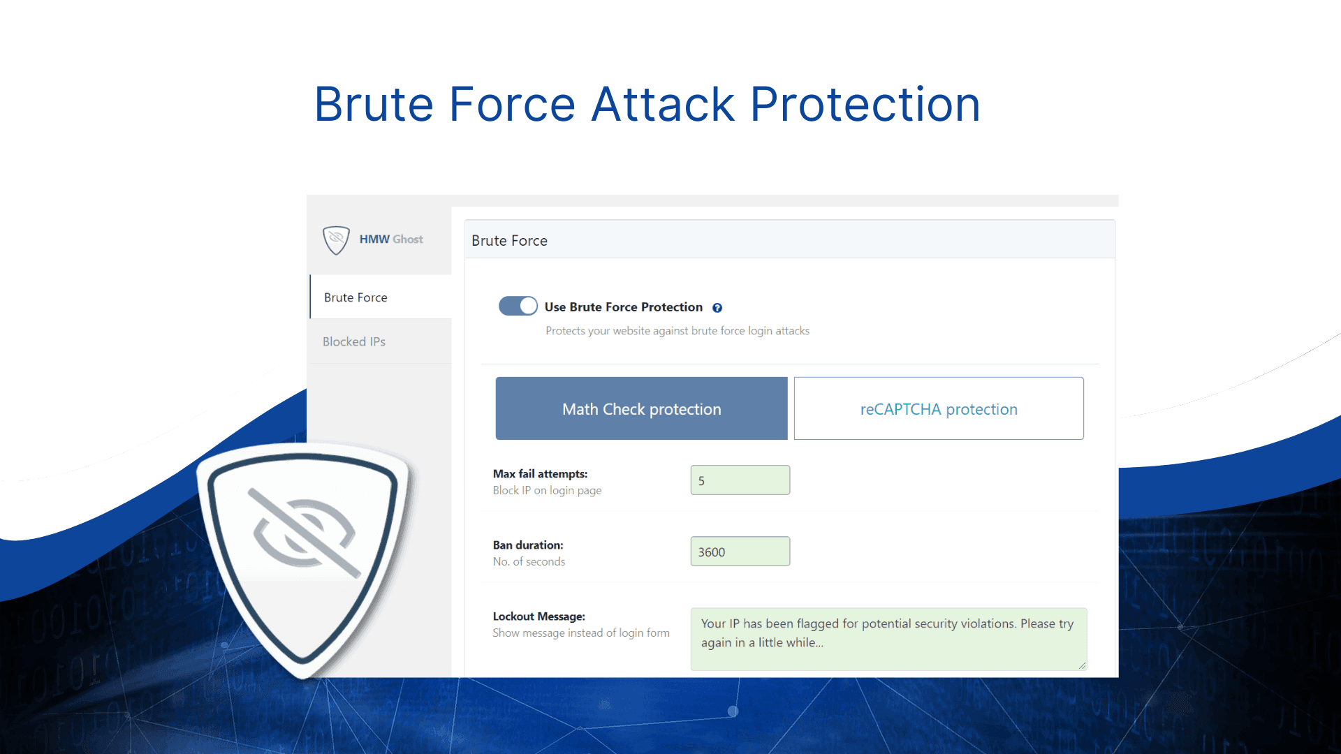 Brute Force Protection - Hide My WP Ghost